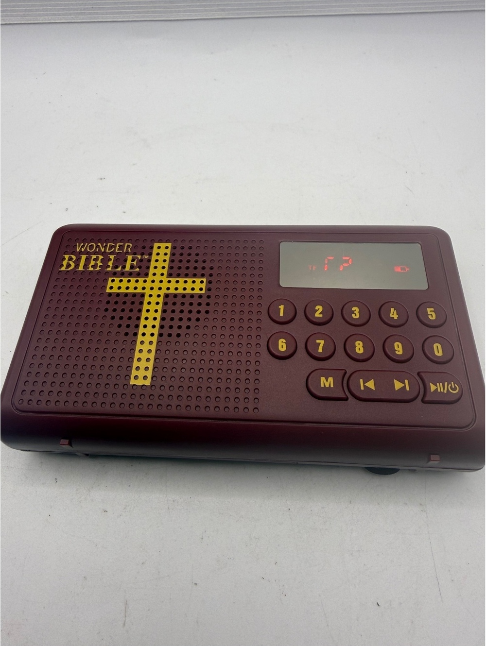 Wonder Bible KJV Audio Player King James Version Old & New Testament Tested Wrks